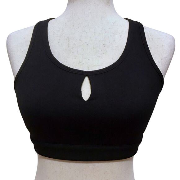 Fabletics NWT Black Sports Bra Women XS (4) - Picture 1 of 10